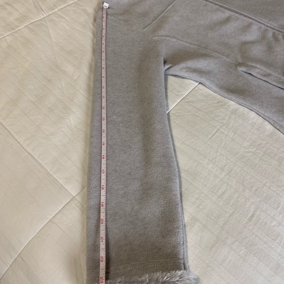 Fuzzy hooded zippered sweatshirt/jacket - Picture 7 of 8